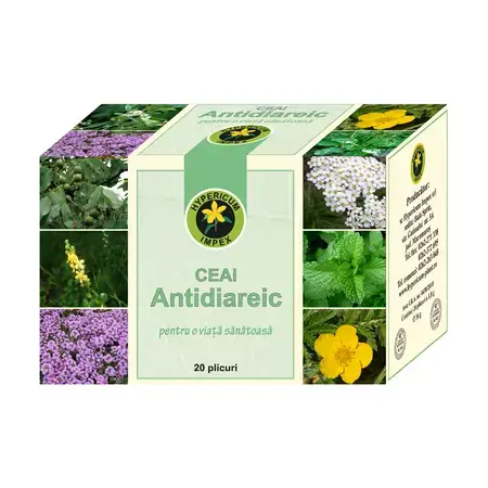 Ceai antidiareic, 20 plicuri, Hypericum