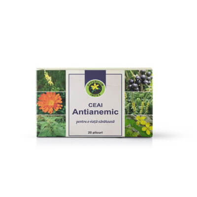Ceai Antianemic, 20 plicuri, Hypericum