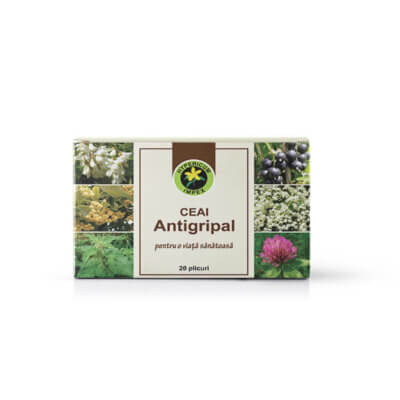 Ceai Antigripal, 20 plicuri, Hypericum