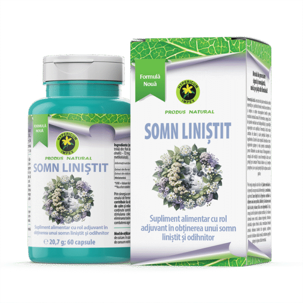 Somn Linistit, 60 capsule, Hypericum