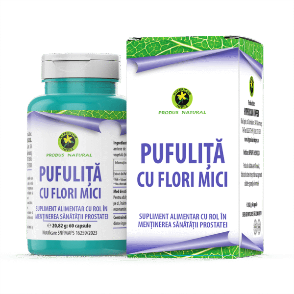 Pufulița cu Flori Mici, 60 capsule, Hypericum