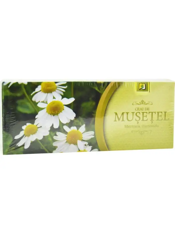 Ceai Mușețel, 100 plicuri, Stef Mar