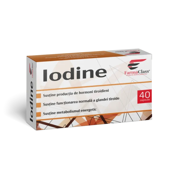 6424100400500 Iodine, 40 capsule, FarmaClass