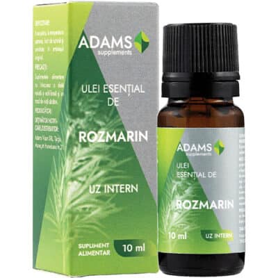 Ulei esențial de rozmarin, 10ml, Adams