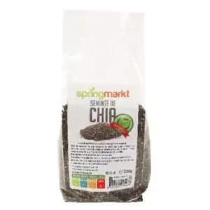 Semințe de chia, 250g, SpringMarkt