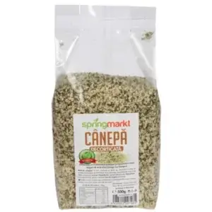 Semințe de cânepă decorticate, 500g, Springmarkt