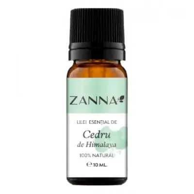 Ulei esențial de cedru de Himalaya, 10 ml, Zanna