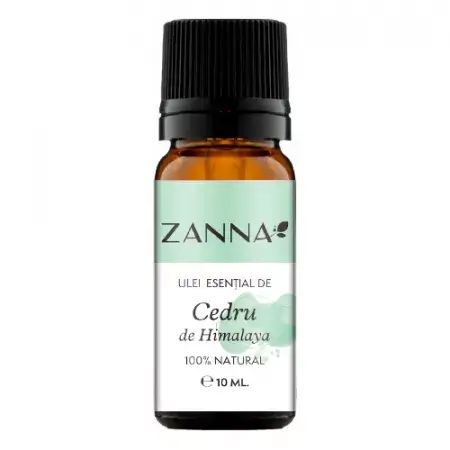 Ulei esențial de cedru de Himalaya, 10 ml, Zanna