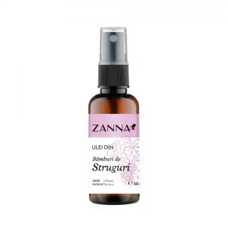 Ulei din sâmburi de struguri, 50 ml, Zanna