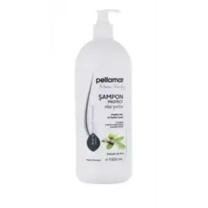 Șampon păr șaten cu extract de nuc, 1000ml, Pellamar