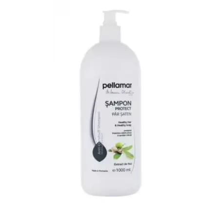 Șampon păr șaten cu extract de nuc, 1000ml, Pellamar