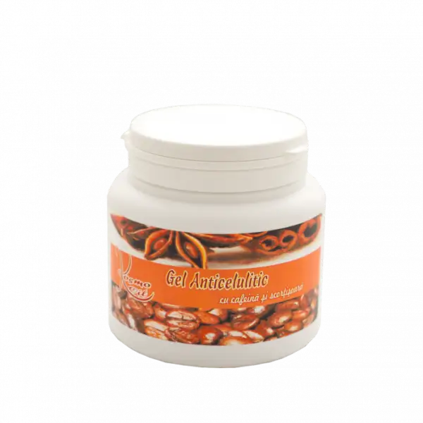 Gel Anticelulitic cu cafeină și scorțișoară, 500 ml, Kosmo Line