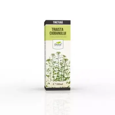 Tinctură de Traista Ciobanului, 200 ml, Dorel Plant