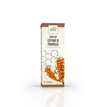 Sirop de Catină și propolis, 200ml, Dorel Pant
