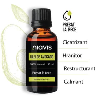 Ulei de Avocado, 50ml, Niavis