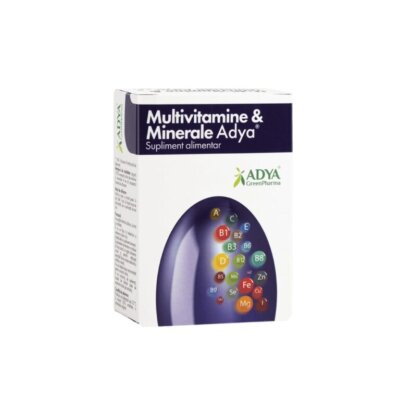 Multivitamine + Minerale, 30 Comprimate, Adya Green Pharma
