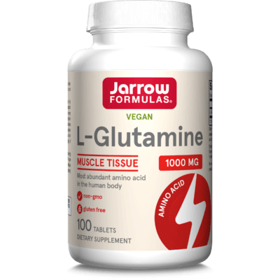 L-Glutamina, 1000 mg, 100 comprimate, Formula Jarrow