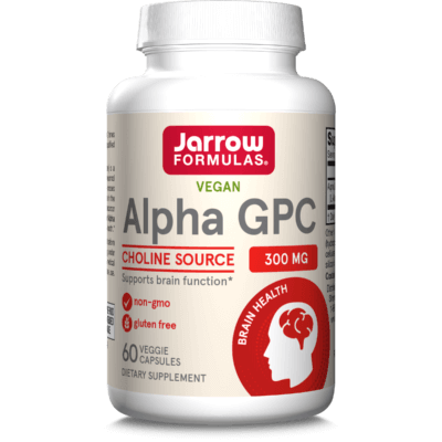Alpha GPC, 300 mg, 60 capsule, Jarrow Formulas Secom