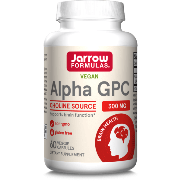 Alpha GPC, 300 mg, 60 capsule, Jarrow Formulas Secom