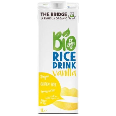 Băutură ecologică din orez cu vanilie,1L, The Bridge