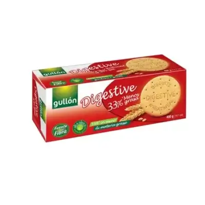 Biscuitț digestivi cu conținut redus de grăsime, 400 g, Gullon