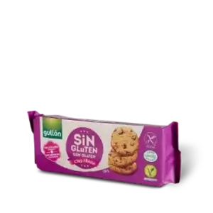 Biscuiți Chip Choco fără gluten, fără zahăr adăugat, 130 g, Gullon
