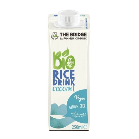 Bautura din orez si nuca de cocos 250 ml fara gluten BIO The Bridge