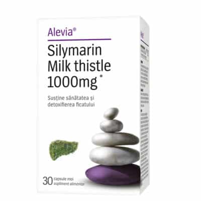 Silymarin Milk Thistle, 1000 mg, 30 capsule, Alevia