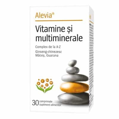 Vitamine și Multiminerale, 30 comprimate, Alevia