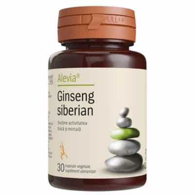Ginseng Siberian, 30 capsule, Alevia