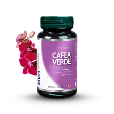 Cafea verde, 60 capsule, DVR Pharm Cafea verde, 60 capsule, DVR Pharm