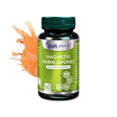 Magneziu marin japonez, 60 capsule, DVR Pharm