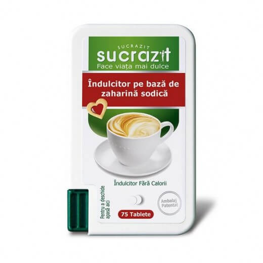 Sucrazit indulcitor 75cpr