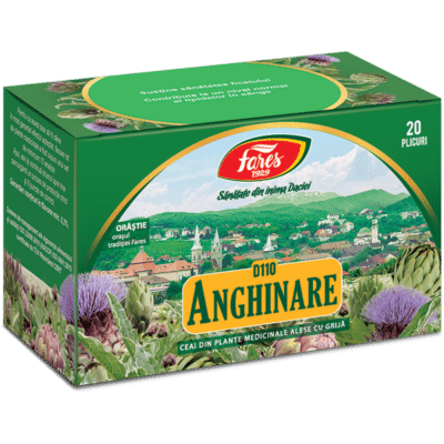 Ceai de anghinare D110, 20 plicuri, Fares