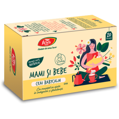 Ceai Mami și bebe Babycalm D56, 20 plicuri, Fares
