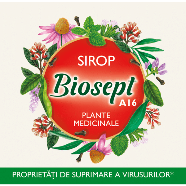 Biosept A16, sirop, 250 ml, Fares – imagine 4