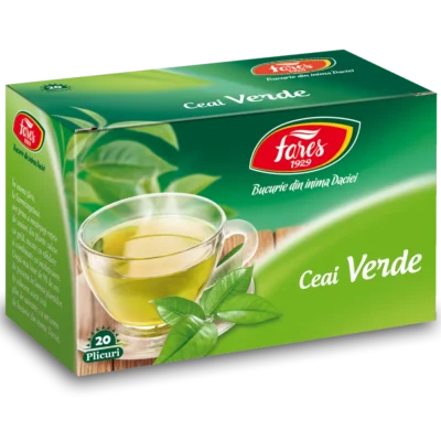 Ceai verde, 20 plicuri, Fares