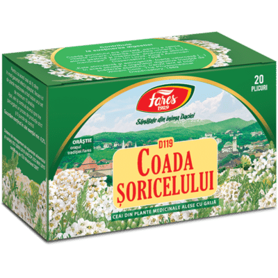 Ceai de coada-șoricelului D119, 20 plicuri, Fares