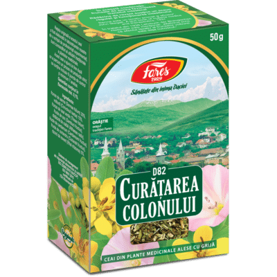 Ceai Curățarea colonului D82, 50 g, Fares