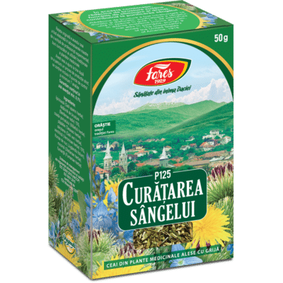 Ceai Curățarea sângelui P125, 50 g, Fares