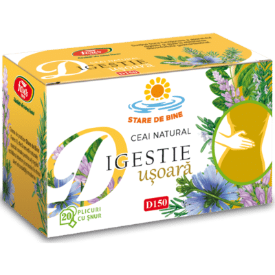 Ceai Digestie ușoară D150, 20 plicuri, Fares