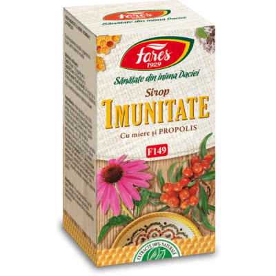 Imunitate cu miere și propolis F149, sirop, 100 ml, Fares Imunitate cu miere și propolis F149, sirop, 100 ml, Fares