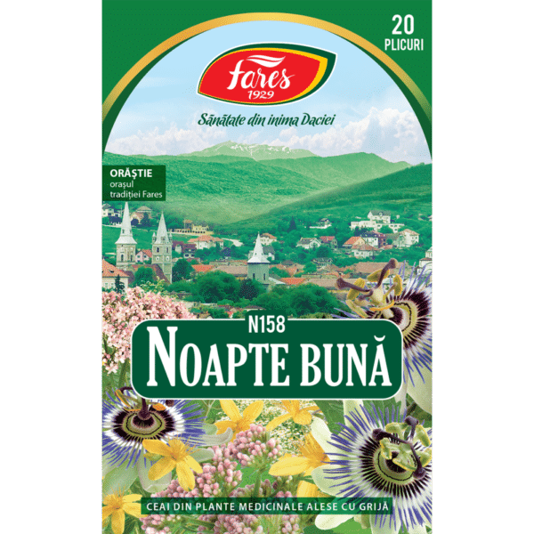 Ceai Noapte bună N158, 20 plicuri, Fares – imagine 6