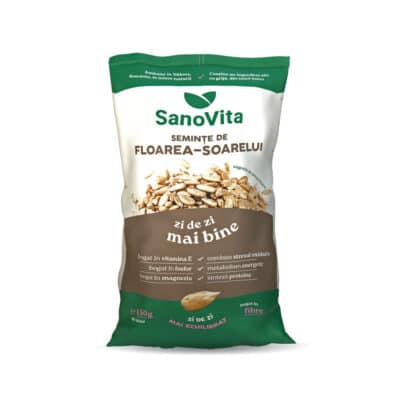 Semințe de floarea soarelui, 150 g, Sanovita