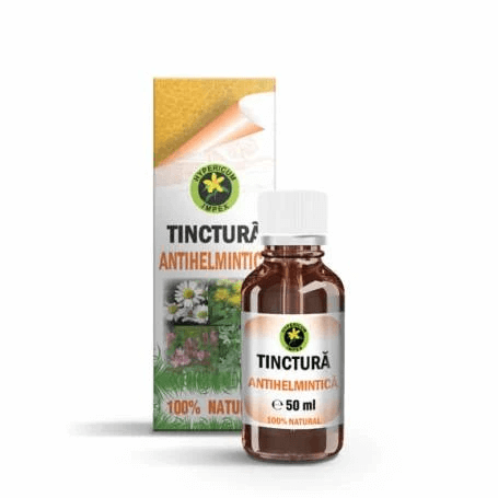 tinctura antihelmintica deparazitara cu nuca neagra 50ml hypericum