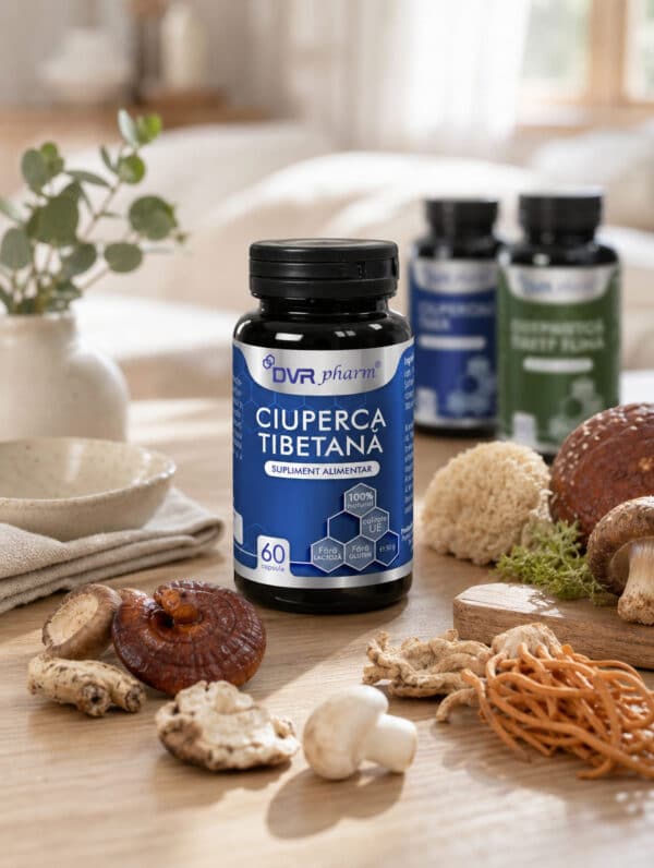 Ciupercă tibetană, 60 capsule, Dvr Pharm