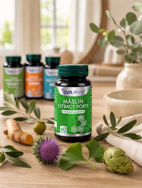 Măslin Extract Forte, 60 capsule, Dvr Pharm