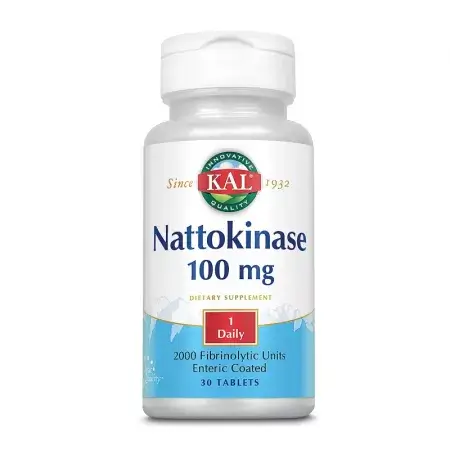 Nattokinase Kal, 100 mg, 30 tablete, Secom