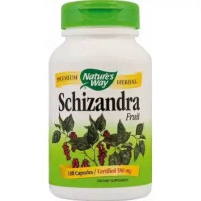 Schisandra 580 mg, 100 capsule, Nature’s Way, Secom