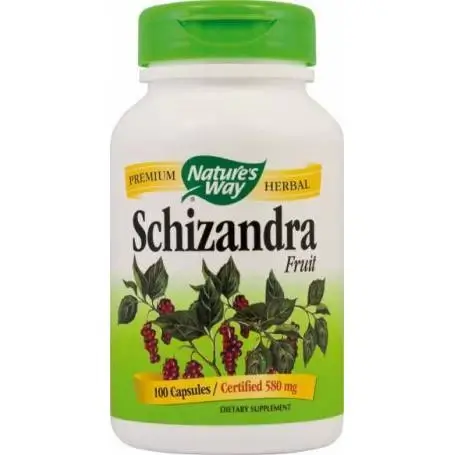 Schisandra 580 mg, 100 capsule, Nature’s Way, Secom